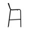 Flash Furniture Black All-Weather Steel Bar Stool XU-CH-10318-B-BK-GG - alternate 10